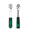 Llave de Carraca de Socket Rápido Grande Mediana Pequeña Mosca Bidireccional Universal Herramienta de Reparación Automotriz Llave Grado Industrial 72 Dientes Hogareña