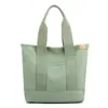 Bolso de lona nuevo de estilo japonés muy elegante, moderno y sencillo, bolso tote de gran capacidad, adecuado para el uso diario, bolsa para el almuerzo multiusos para mujer