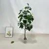 Bolsillo de dinero de simulación planta verde de interior decoración de bonsái de suelo fábrica al por mayor de fábrica bonsái planta artificial