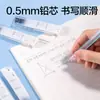 Repuestos para portaminas Deli, minas para escribir de 0.5 mm, minas para lápiz de estudiante de 0.7 mm