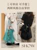 Bolsa Tote de Malla Bolsa de Playa Transparente Gran Capacidad Compras Almacenamiento Bolso de Hombro Moda de Alta Gama Sencillo Combinable