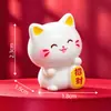 Lindo Lingote Gato de la Suerte Muñeca Linda Casa de Muñecas Accesorios de Decoración DIY Micro Paisaje Coche Escritorio Adornos Pequeños