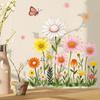 Pegatinas de Pared de Jardín Floral Contemporáneo de Amazon 2025 Soporte para Listado y Etiquetado en las Principales Plataformas Transfronterizas para Dropshipping