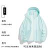 Ropa de Protección Solar de Seda de Hielo para Exterior para Mujer, Anti-UV Upf50+, Estilo Camping y Ropa de Protección Solar para Viaje para Hombre, Chaqueta de Ropa de Piel con Capucha