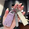 Aplicable a Nuevo Audi A4l Hembra Q5l A5 Funda para Llave de Coche S5 Hebilla al4 Bolsa con Hebilla de Carcasa de Control Remoto de Gama Alta