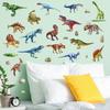 2025 Nuevas Pegatinas de Pared Decorativas para el Hogar de Dinosaurios Pegatinas Impermeables y a Prueba de Aceite Pegatinas de Pared Removibles Transfronterizas
