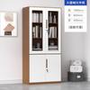 Archivador de acero, gabinete de hierro, archivador de oficina, archivador de vales, estantería para el hogar, archivador con cerradura para personal engrosado