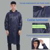 Capa de Chuva de Peça Única Espessa para Adultos, Capa de Chuva de Peça Única Espessa, Poncho de Chuva Longo de Peça Única, Capa de Chuva Multifuncional