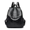 Mochila para Mujer Transfronteriza Nueva 2026 Versión Coreana Moderna Textura de Cuero Suave Mochila Multicolor Colorida para Mujer Bolso Sencillo