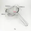 Todo Colador de Acero Inoxidable 304 Malla Pantalla Malla Cesta Valla Antiderrames Malla para Escoria y Agua Secado Malla Filtro para Olla Caliente Malla para Freír