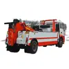 Camión grúa Shaanxi Automobile Delong Delantero Cuatro Trasero Ocho 30 Toneladas Remolque de Arrastre Trasero 25 Toneladas Conducción en Sitio Manejo de Mercancías Remolque