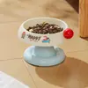 Tigela para Gato, Prato para Gato, Tigela de Comida para Gato, Tigela de Água, Suprimentos para Pets de Sorvete, Tigela de Aço Inoxidável para Cachorro, Não Tomba Facilmente # #