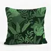 Almofada Decorativa Folha de Planta Verde Estilo Ins Nórdico, Almofada de Decoração para Casa Mais Vendida da Amazon, Vendedor Quente Transfronteiriço