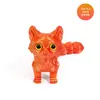 Gatito Lindo Impreso en 3D con Articulaciones Móviles en la Cola, Juguete Modelo Adorno de Regalo Infantil Transfronterizo, Suministro de Fábrica
