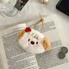 Bolsa de Moedas Animal Cereja Fofo Criativo Pingente Coração de Menina Bolsa de Armazenamento Bolsa de Moedas Fone de Ouvido Venda por Atacado