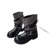 Colección Otoño 2026: Botines de Mujer con Hebilla, Tacón Grueso, Estilo Motero, Botas de Moda Adelgazantes, Versátiles y Elegantes