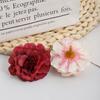 Directo de fábrica flor artificial ramo de rosas de ocho capas flor artificial flor de seda arreglo floral de escritorio adornos de decoración suave para casa nueva