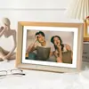 Suporte Display Inclinado para Porta-Retrato 7 polegadas A4 Criativo de Parede Vazado Fabricante de Fontes de Porta-Retrato Atacado