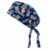 Gorro Quirúrgico para Mujer de Algodón Estampado para Enfermera de Sala de Operaciones Esmerilado para Postparto Quimioterapia Cobertura para la Cabeza Gorro Dental Oral para Doctor Hombres