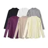 Exportación Transfronteriza Ropa de Mujer Verano 2025 Estilo Europeo y Americano Suelta Casual Color Sólido Delgada Chaqueta Cardigan para Mujer Z625292