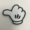Fábrica Xiaoshan Qixiu Pegatinas de Tela Bordadas con Letras de Punto para Figuras Accesorios de Ropa Pegatinas Decorativas Etiquetas Bordadas