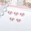 Explosões Transfronteiriças Creme Laço Joias Nail Art Doce Tridimensional Fita Laço Pequeno Resina All-match Decoração de Unha