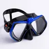 Fábrica de origen Transfronterizo en stock Traje de espejo para natación y snorkel Gafas para miopía de vidrio templado con soporte para cámara