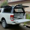 Adecuado para la caja trasera de la Ranger t6/t7/T8, cubierta alta, almacenamiento, cubo trasero modificado, cubierta alta y parte superior plana, camioneta pickup