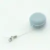 Pano de limpeza portátil para tela de celular em formato de macaron, ferramenta de limpeza de tela de camurça, pingente, limpador de lente de óculos e lente de câmera