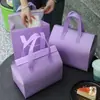 Bolsa de Mano Desechable para Taza Individual Logo Personalizado Té de Leche Café Papel de Aluminio Empaque para Llevar Bolsa Térmica Bolsa No Tejida