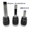 Portabrocas de apriete automático para fresadora de portabrocas integrado R8-APU13/16 vástago recto tipo C20C25C32 MT4