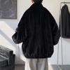 Casaco de Algodão para Trabalho para Homens, Jaqueta de Inverno Espessa para Casais, Jaqueta de Algodão com Lã de Cordeiro, Casaco de Algodão Quente Casual, Estilo Hong Kong à Prova de Vento