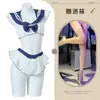 Qiaozi Lingerie Sexy Lingerie Sexy Sem Tirar Lingerie Dividida Uniforme Jk Role-Playing Roupa Sexy 461