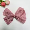 Acessórios de Renda com Laço Transfronteiriços Europeus e Americanos Materiais de Tecido DIY Roupas Acessórios de Cabelo Sapatos Chapéus Acessórios para Capa de Celular