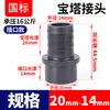 Conector de Espigão UPVC RongSheng Mangueira de Plástico Conexão Rápida Redutor Passante Rosca Macho pvc-u Parafuso Macho Direto 2