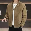 Chaqueta Casual Simple con Cuello Alto para Hombre 2026, Nueva Chaqueta de Primavera y Otoño para Hombre, Ropa para Hombre