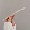 Grampo de Cabelo para Mulheres, High-End, Elegante, Estilo Antigo, Grampo de Madeira, Simples Acessórios de Cabelo Dinastia Han Cheongsam, Grampo de Cabelo, Grampo de Cabelo, Acessório de Cabeça de Verão