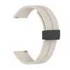 Aplicável a smartwatches Huawei e Samsung com fechos magnéticos fortes de silicone universais de 20mm/22mm para desmontagem.