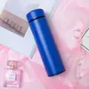 Termo de acero inoxidable 316, vaso de agua con pantalla digital inteligente, simple y elegante, cuerpo recto portátil, tazas personalizadas al por mayor
