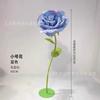 Flor de Papel Rosa Gigante Dia dos Namorados Casamento Tridimensional Festival Decoração de Janela Decoração Celebrada na Internet Decoração de Cartão