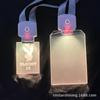 Barra flash colorida de alta calidad KTV trabajo colgante puede hacer insignia LOGO LED etiqueta luminosa para cordón