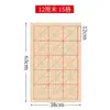 Papel quadriculado com bordas irregulares, Papel semi-cru para prática de caligrafia para iniciantes, Papel Xuan especificamente para caligrafia