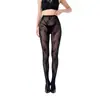 Medias Sexy Exportación Transfronteriza Patrón Animal Europeo y Americano Recorte Jacquard Medias de Panty Medias de Red Medias Calcetines Base 3147