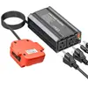 Compatível com bateria Makita Dewalt Milwaukee 18V inversor 110V 300W USB Tipo-C