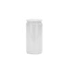 Sublimação Copo de Vidro para Transferência de Calor 16oz Alto Valor Fosco Simples Tampa Diamante Copo com Canudo Copo Mason Lata de Cola