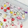 Cuentas de Dopamina Cuentas Cuentas Goteo de Aceite Pulsera de Cuentas Pintada a Mano Cadena para Teléfono Móvil Accesorios Colgante de Aleación Perro Pacha