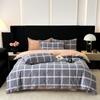 Ropa de cama retro pastoral de algodón de cuatro piezas, funda de edredón gruesa de algodón cepillado de tres piezas, venta al por mayor de textiles para el hogar Nantong, transmisión en vivo