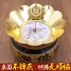  quemador de incienso de aleación de oro k al por mayor quemador de incienso pequeño de loto de aleación de cobre y oro ceniza de incienso tapa del quemador de incienso