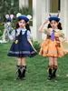 Fantasia Cosplay Judy Nick Raposa Zootopia para Meninas Bebê Lolita Princesa Vestido Bufante