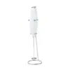 Espumador de Leche Eléctrico Recargable Espumador de Café Espumador de Leche de Acero Inoxidable 304 Batidor de Leche Inalámbrico de Mano